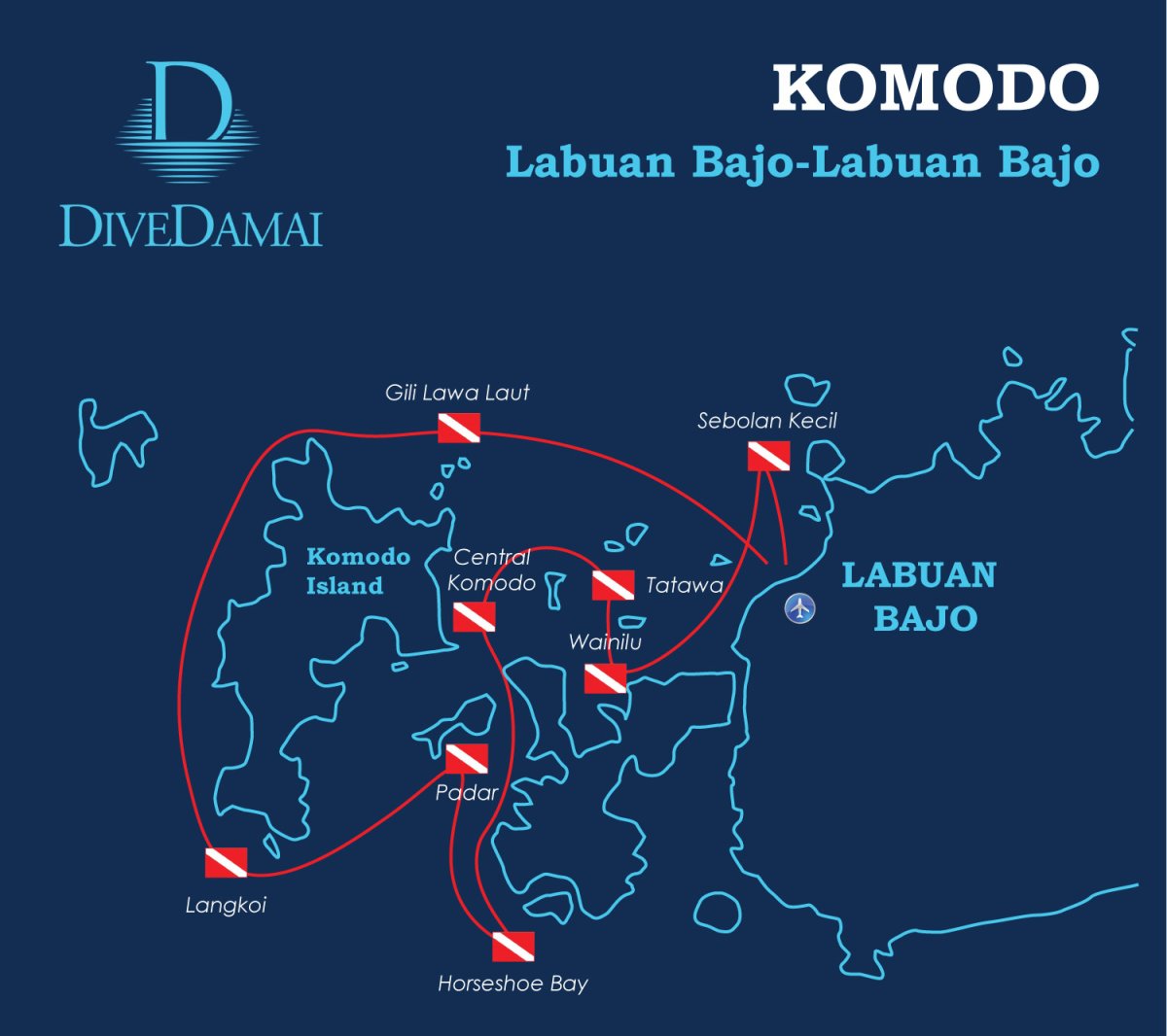 Национальный парк Комодо на люкс-яхте Damai II - 7 ночей