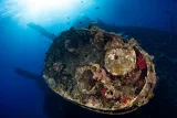 Затонувшие корабли и рифы в северной части Красного моря